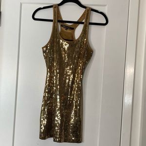 Zara sequins party dress